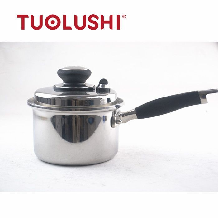 หม้อซุปก้นใหญ่สามชั้น